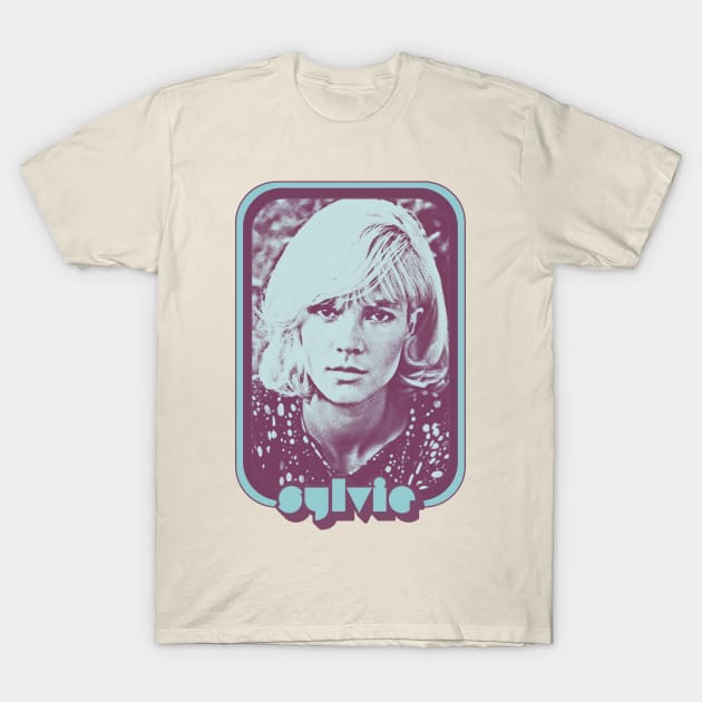 Sylvie Vartan /// Francophile Retro Aesthetic Design T-Shirt by DankFutura